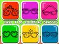 Jeu Facile à colorier pour les enfants avec des lunettes en ligne