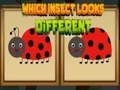 Jeu Quel insecte a l'air différent en ligne