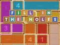Jeu Remplissez les trous en ligne