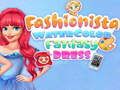 Jeu Fashionista : Robe Fantaisie Aquarelle en ligne