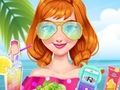 Jeu Île Amusante : Des Brûlures au Soleil à la Peau Douce en ligne