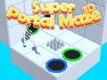 Jeu Super Labyrinthe de Portail 3D en ligne
