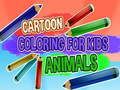 Jeu Livre de coloriage cartoon pour enfants animaux en ligne