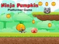 Jeu Jeu de plateforme Ninja Citrouille en ligne