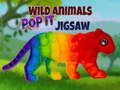 Jeu Puzzle Pop It Animaux Sauvages en ligne