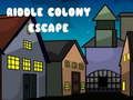Jeu Évasion de la Colonie des Énigmes en ligne