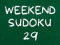 Jeu Sudoku du Week-end 29 en ligne