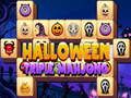 Jeu Mahjong Halloween Triple en ligne