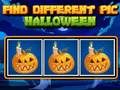 Jeu Trouver l'image différente Halloween en ligne