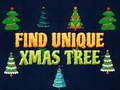 Jeu Trouvez le sapin de Noël unique en ligne