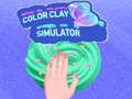 Jeu Simulateur de pâte à modeler colorée en ligne