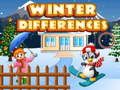 Jeu Différences d'hiver en ligne