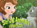 Jeu Sofia et les animaux Puzzle en ligne