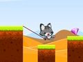 Jeu Balancement du chat mignon en ligne