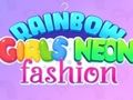 Jeu Mode Néon des Filles Arc-en-Ciel en ligne