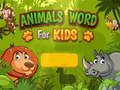 Jeu Animaux Mots pour Enfants en ligne