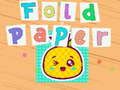 Jeu Plier le papier en ligne