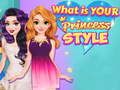Jeu Quel est votre style de princesse en ligne