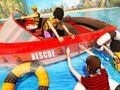 Jeu Sauvetage de Plage: Bateau d'Urgence en ligne