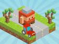 Jeu Blocs de Saut Route en ligne