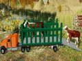 Jeu Camion de transport d'animaux en ligne