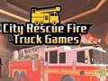 Jeu Jeux de Camion de Pompiers de Sauvetage en Ville en ligne