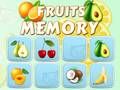 Jeu Mémoire des Fruits en ligne