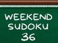 Jeu Sudoku de Weekend 36 en ligne
