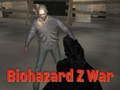 Jeu Biohazard Z: Guerre en ligne