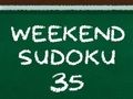 Jeu Sudoku Weekend 35 en ligne