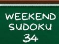 Jeu Sudoku Week-end 34 en ligne