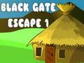 Jeu Évasion de la Porte Noire 1 en ligne