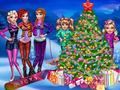 Jeu Sapins de Noël des princesses en ligne