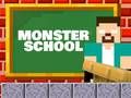 Jeu École des monstres : Montagnes russes et parkour en ligne
