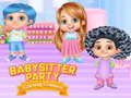 Jeu Jeux de soins pour enfants à la fête de la baby-sitter en ligne