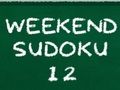 Jeu Sudoku Weekend 12 en ligne