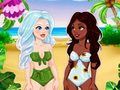 Jeu L'aventure sur les réseaux sociaux de Crystal et Noelle en ligne