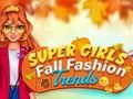 Jeu Super Filles Tendances de Mode d'Automne en ligne