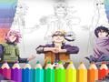 Jeu Livre de coloriage Naruto Shippuden en ligne Jeu Livre de coloriage Naruto Shippuden en ligne