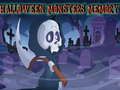 Jeu Mémoire des Monstres d'Halloween en ligne