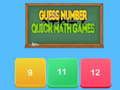Jeu Devinez le nombre Jeux de mathématique rapides en ligne