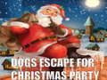 Jeu Évasion des chiens pour la fête de Noël en ligne