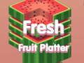 Jeu Plateau de fruits frais en ligne Jeu Plateau de fruits frais en ligne