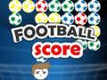 Jeu Score de football en ligne