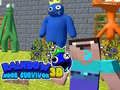 Jeu Survivant Noob Arc-en-ciel 3D en ligne