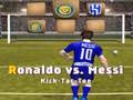 Jeu Messi contre Ronaldo Kick Tac Toe en ligne