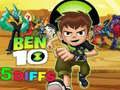 Jeu Ben 10 5 Différences en ligne Jeu Ben 10 5 Différences en ligne
