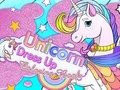 Jeu Livre de coloriage : Habille le licorne en ligne