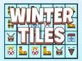 Jeu Tuiles d'Hiver en ligne