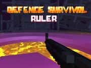 Jeu Roi de la Survie Défensive en ligne